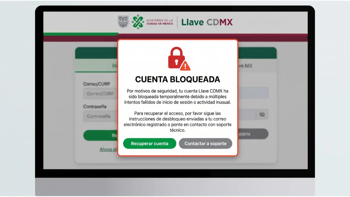 ¿Se Bloqueó tu Cuenta Llave MX? Cómo Recuperarla Paso a Paso